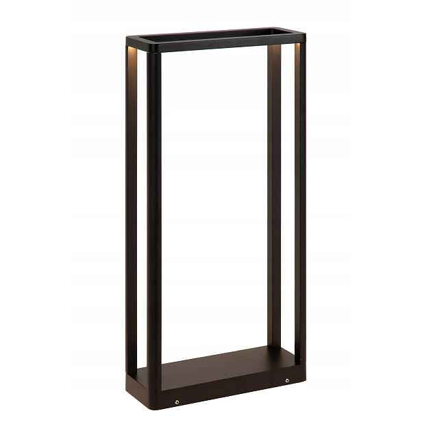 Venkovní stojací Led lampa moderní černá 50 cm 3000K IP65 Lucide