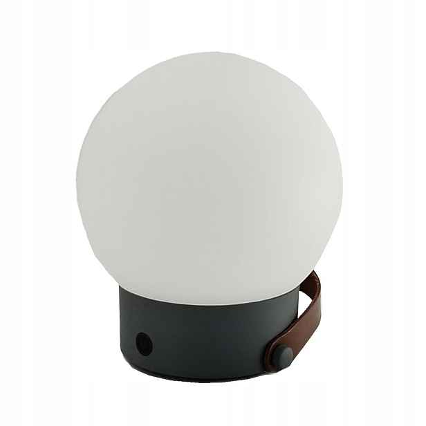 Bezdrátový a solární Led přehrávač Globy Nomad H23 cm teplá bílá barva