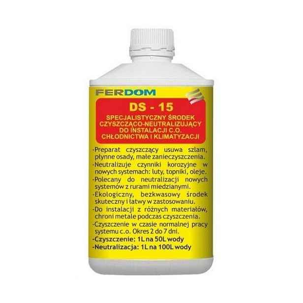 Ferdom DS-15 bezpečný čisticí nebo neutralizační přípravek na syst. C.o