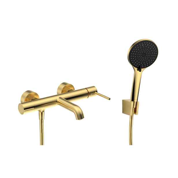 kielle Oudee I - Vanová baterie s příslušenstvím EcoSpare, brushed gold 10333SN26