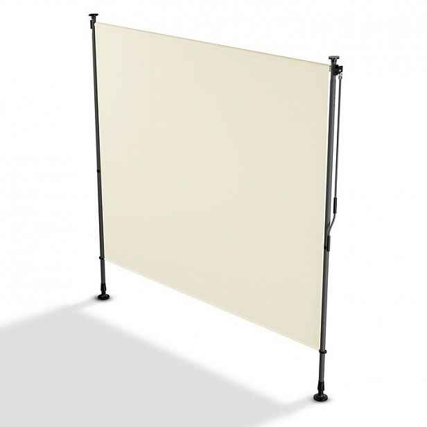 Svislá markýza na balkon 200x228-316 cm, UV ochrana, béžová