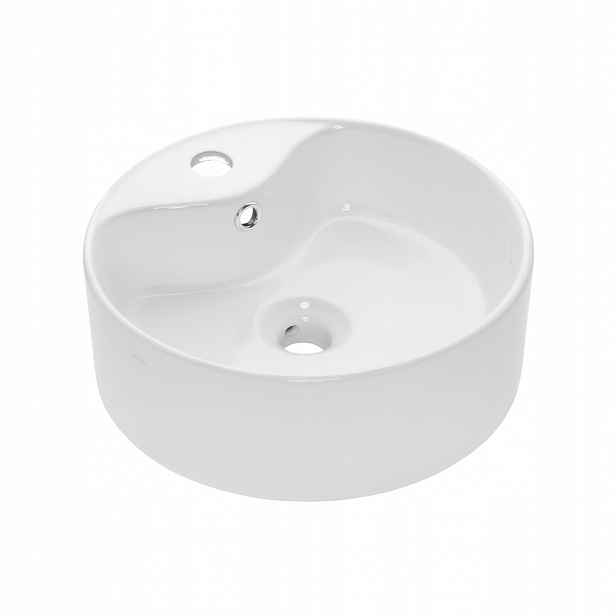 Umyvadlo na desku Granada 41 cm, kruhové ,CE-44-001-W) /po/