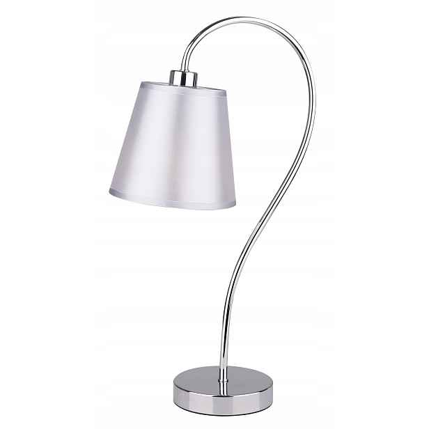 Chromová stolní lampa E14 40W Luk Candellux