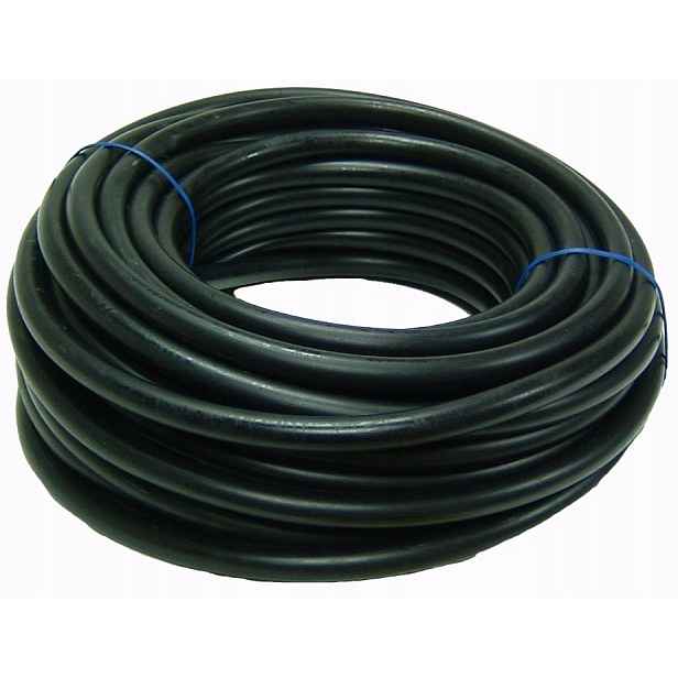 Palivový Kabel Černý 3,0 mm x 5,0 mm 15 m