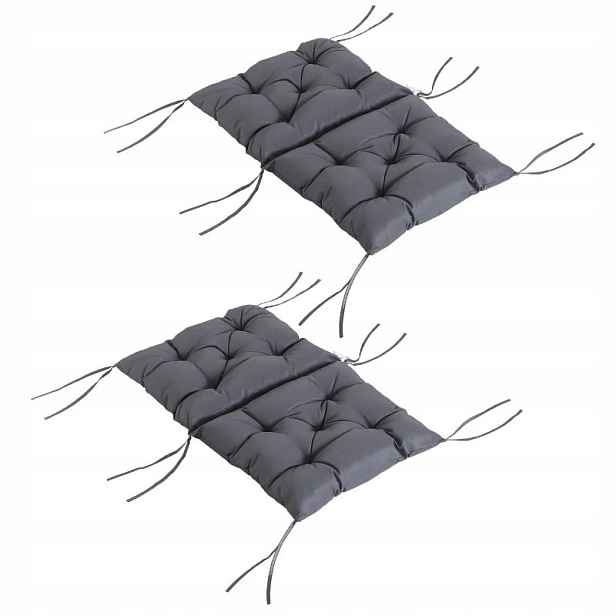 Polštář Polštáře 98 x 49 x 8 šedý
