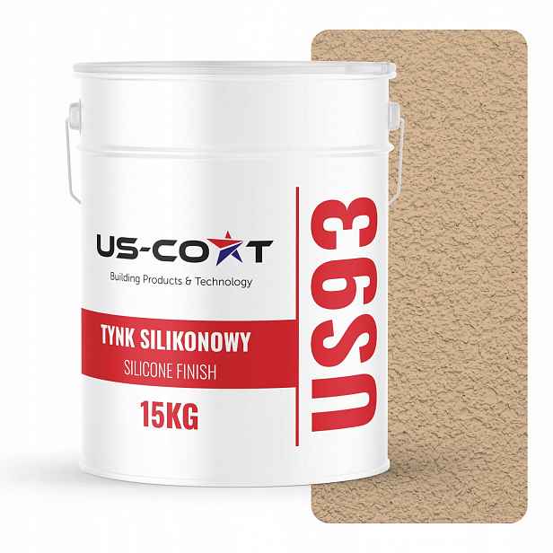 Silikonová Fasádní Omítka Béžová F445 15KG Beránek Granulace 3.0mm