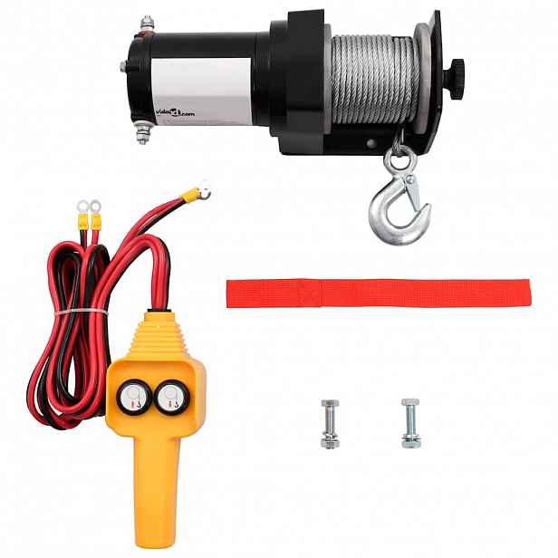 vidaXL Elektrický naviják 907 KG / 12 V