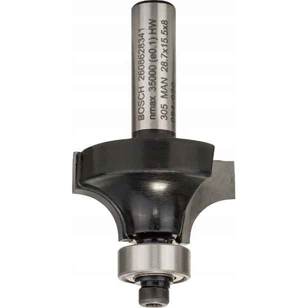 Fréza Na Zaoblení S Ložiskem 8*28.7*53 MM