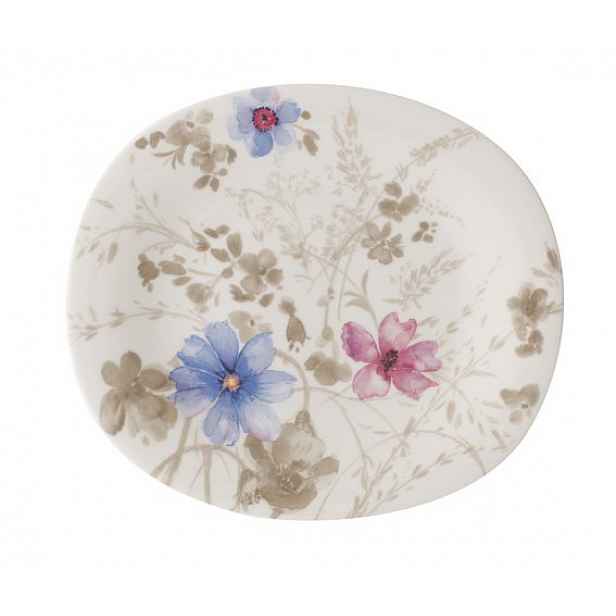 Villeroy & Boch Mariefleur Gris oválný dezertní talíř, 23 x 19 cm