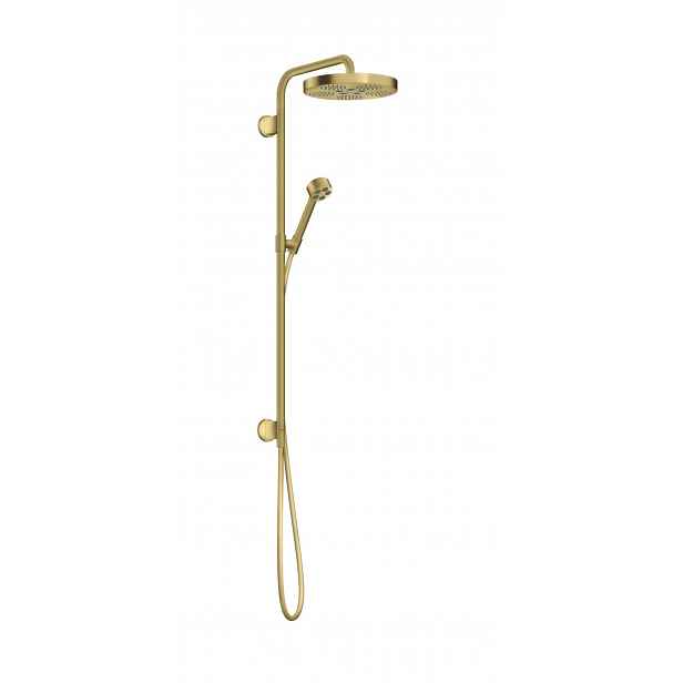 Axor One - Sprchový set bez baterie, průměr 28 cm, kartáčovaná mosaz 48790950