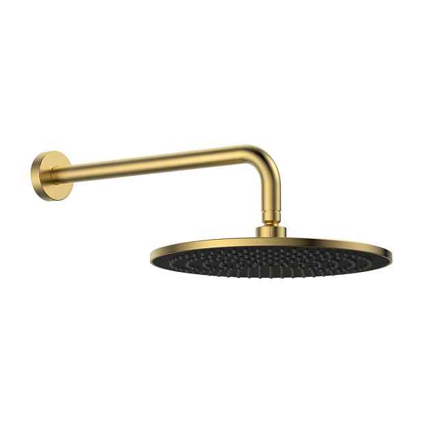 kielle Oudee I - Hlavová sprcha 250, sprchové rameno 360 mm, brushed gold 20133SE06