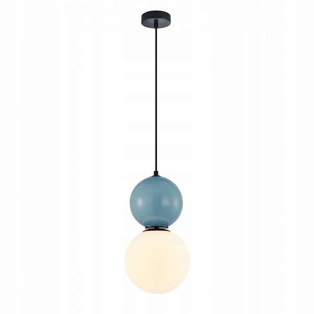 Mastal PND-36603-1L-BK-BLU Moderní závěsná lampa
