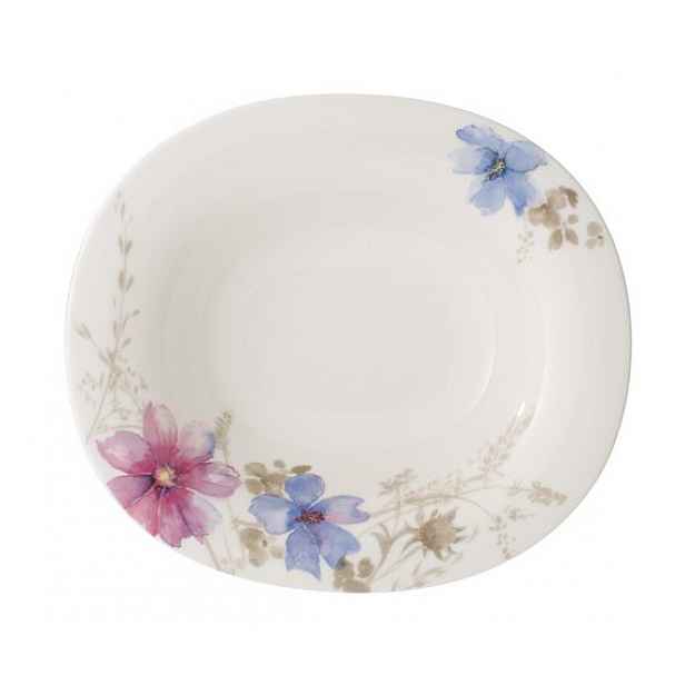 Villeroy & Boch Mariefleur Gris oválný hluboký talíř, 24 x 21 cm