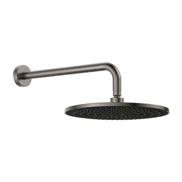 kielle Oudee I - Hlavová sprcha 250, sprchové rameno 360 mm, gun grey 20133SE07