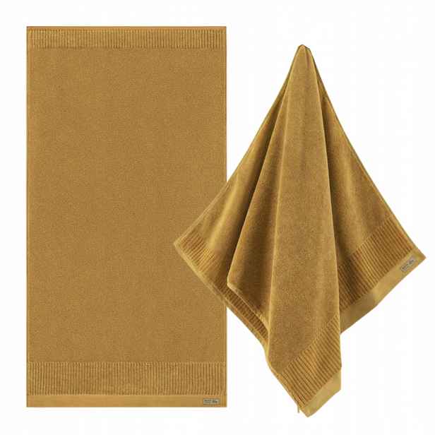 Zwoltex Porto Ručník velký silný zlatý 600g 100x150cm