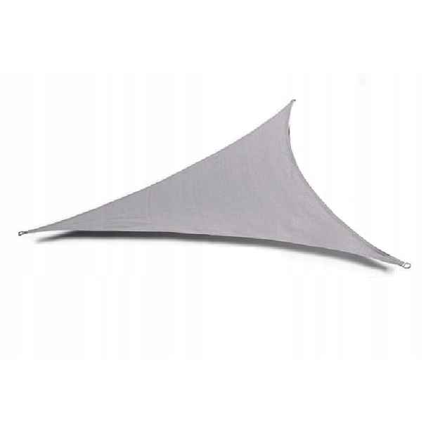 Sluneční plachta Trojúhelník 3x3x3 šedá 180 g
