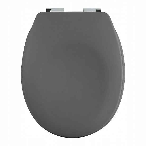Spirella Wc prkénko Neela, soft-close, matné šedé, duroplast