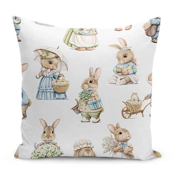Povlak na polštář s velikonočním motivem 43x43 cm – Mila Home