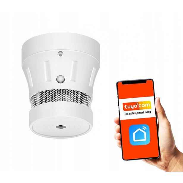 Detektor kouře ZigBee aplikace Tuya Smart