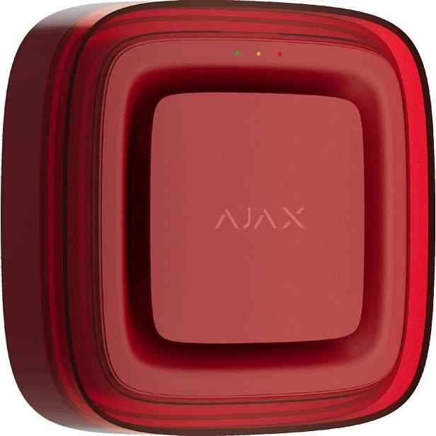 Opticko-akustický signalizátor Ajax EN54 FireProtect červený