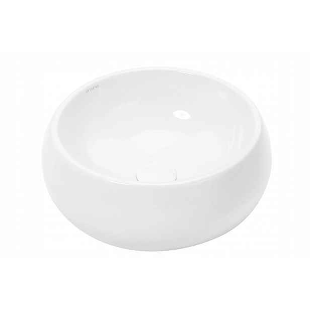 Umyvadlo na desku kulaté uptrend Oslo 40 cm (39,5 cm) bílé TR4921
