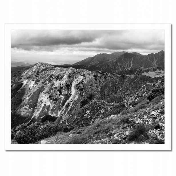Plakáty v rámu 40x30 Tatry Polské hory Pohled
