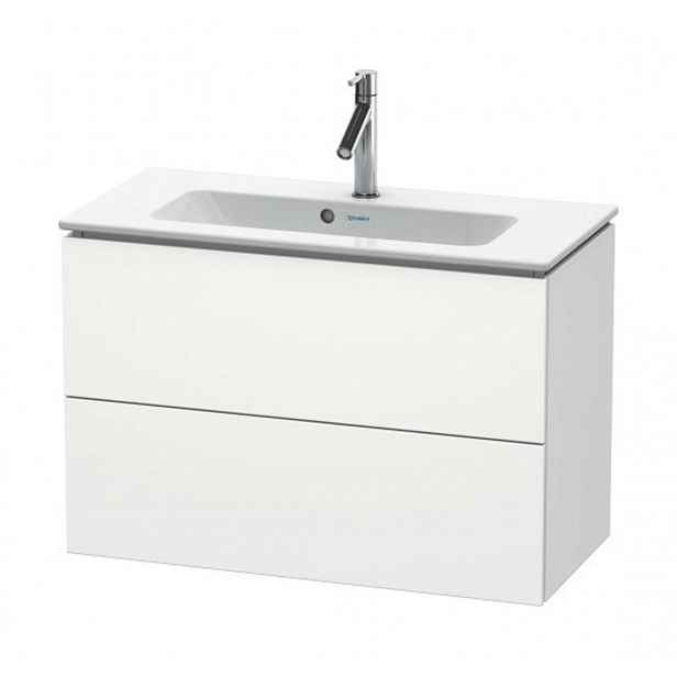 Duravit L-Cube - Umyvadlová skříňka 55x82x39 cm, 2 zásuvky, bílá mat LC625701818