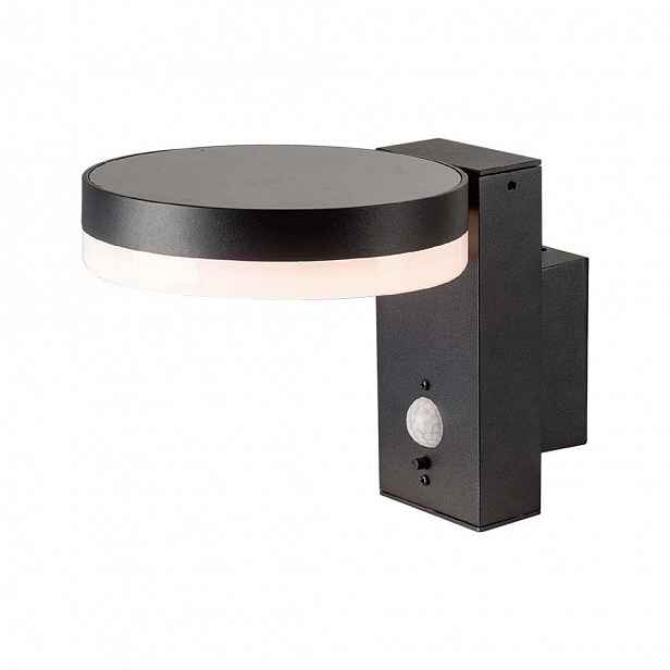 V-tac Solární zahradní nástěnné svítidlo 5.5W Led senzor pohybu kulatý IP54