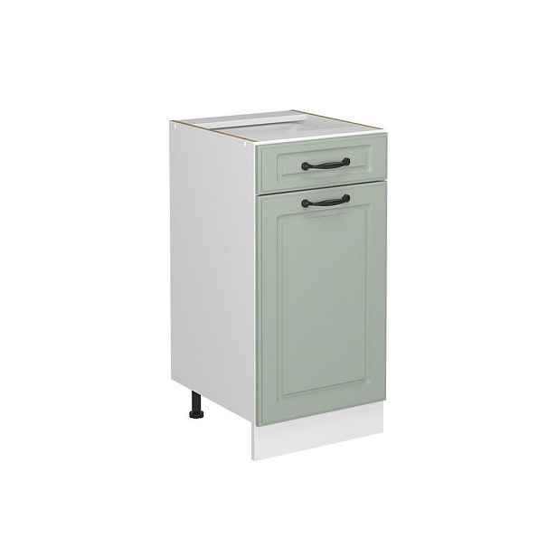 Vicco SPODNÍ SKŘÍŇKA KUCHYŇSKÉ LINKY R-Line, Mint venkovský dům/Bílá, 40 cm bez pracovní desky