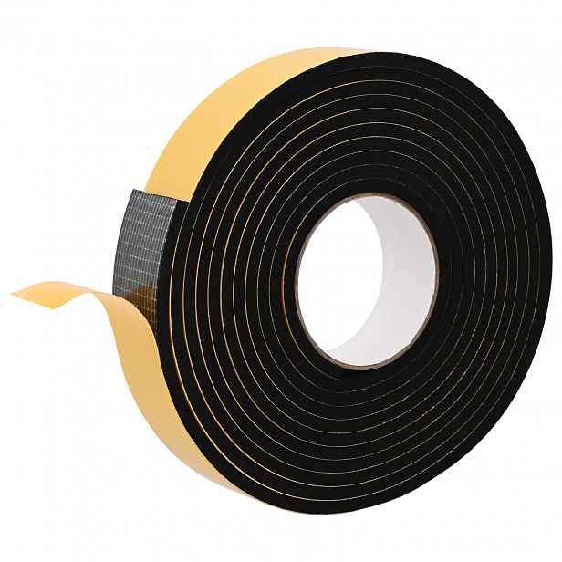 vidaXL Samolepicí pěnová páska 20 ks Černá 40mm x 5m Pěna CR