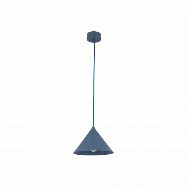 Závěsná lampa Převis Lustr Cono S Modrá E27 Regulace loft Tk Lighting