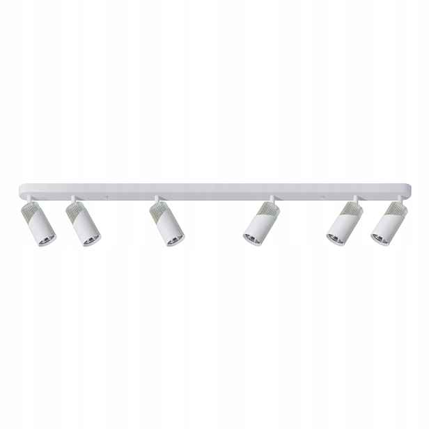 Milagro Neo Lišta 6 reflektorů GU10 8W bílá/chromová stropní IP20