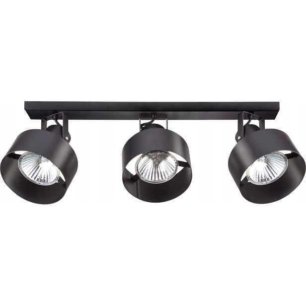 Stropní svítidlo 3 reflektory černá 3xE27 15W Rif Plus Sigma Lighting