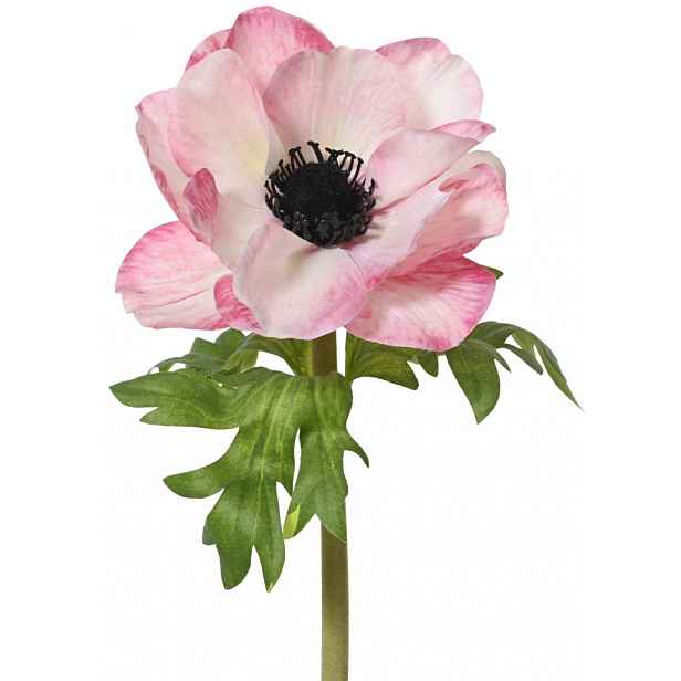 Umělá květina Vlčí mák 50 cm, růžová