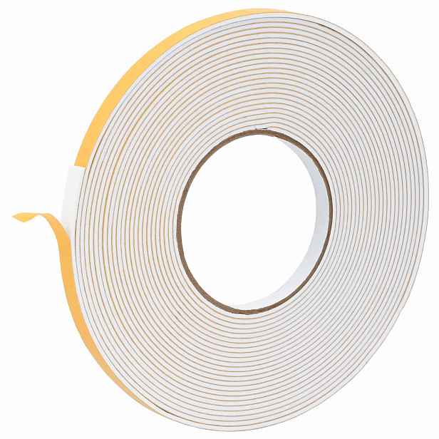 vidaXL Samolepicí pěnová páska Bílá 10mm x 10m Pěna CR