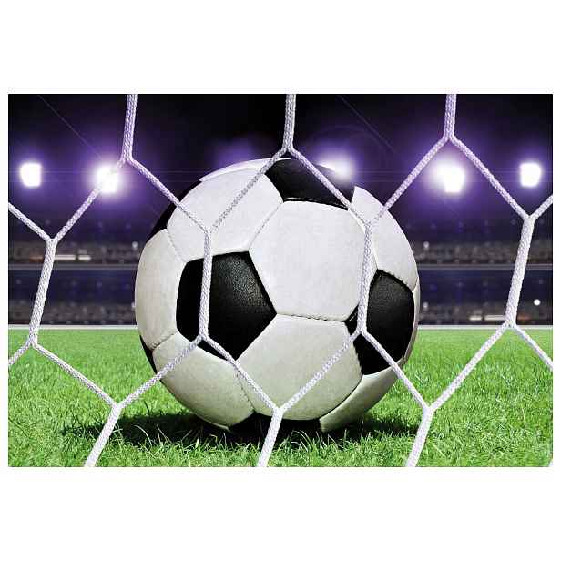 Vliesová fototapeta Fotbal v noci, stadion, atmosféra 300x210 lepidlo