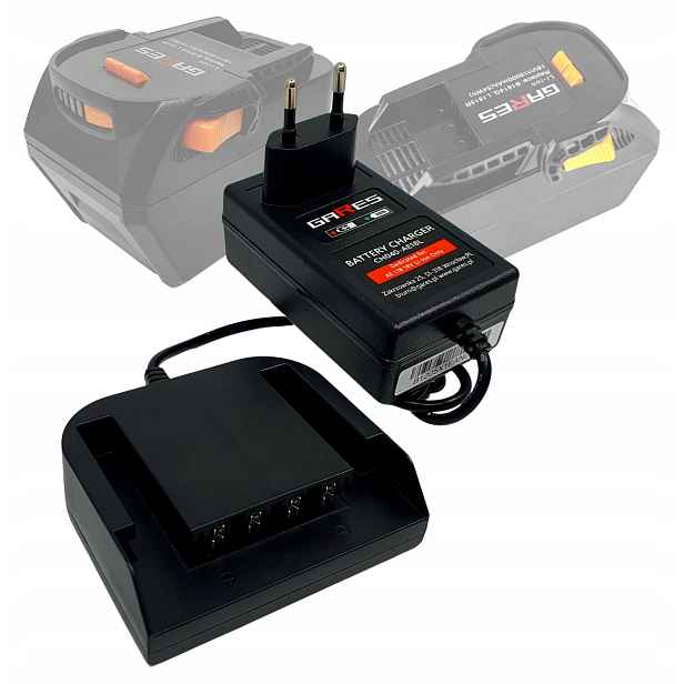 Nabíječka Gares pro Aeg 18V Li-Ion BS18 BSB18 L1815 L1820 L1830 L1840 L1850