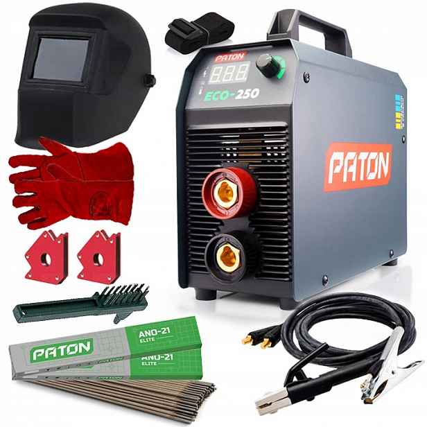 Elektrodová invertorová svářečka Paton Eco 250A Mma 230V Igbt Set