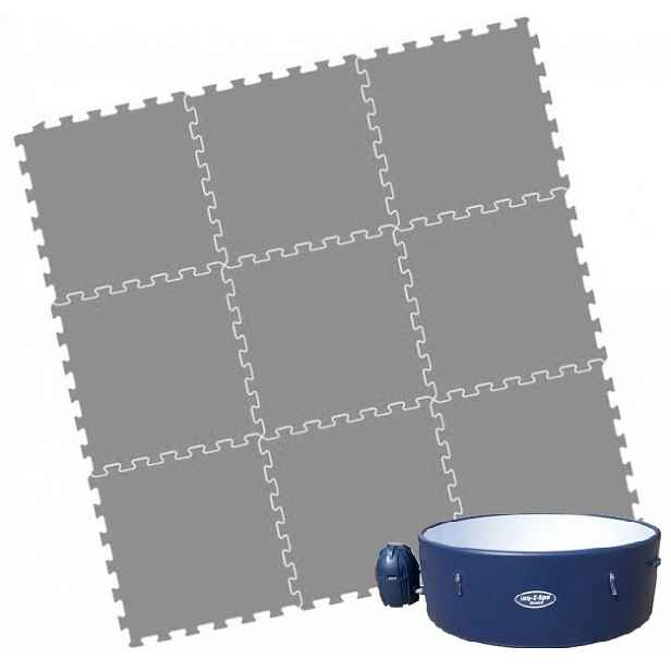 Pěnová Pěnová Podložka Na Skladání Puzzle Do Vířivky Bazén Lay-z-spa Monaco 201x6 9 CM