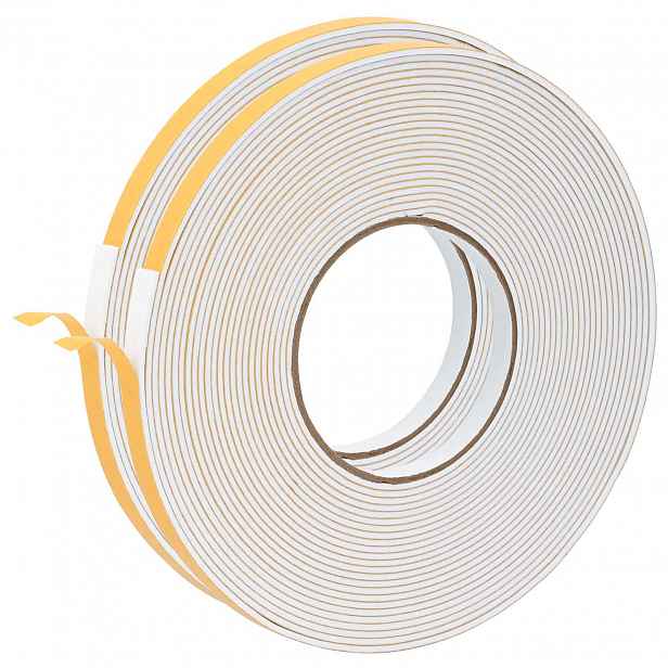 vidaXL Samolepicí pěnová páska 2 ks Bílá 10mm x 10m Pěna CR