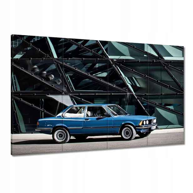 Obrazy 120x80 Modrý žralok Bmw