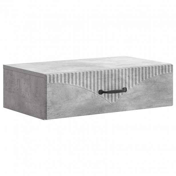 vidaXL Nástěnný boční stůl 59 x 34,5 x 17 cm Kompozitní dřevo