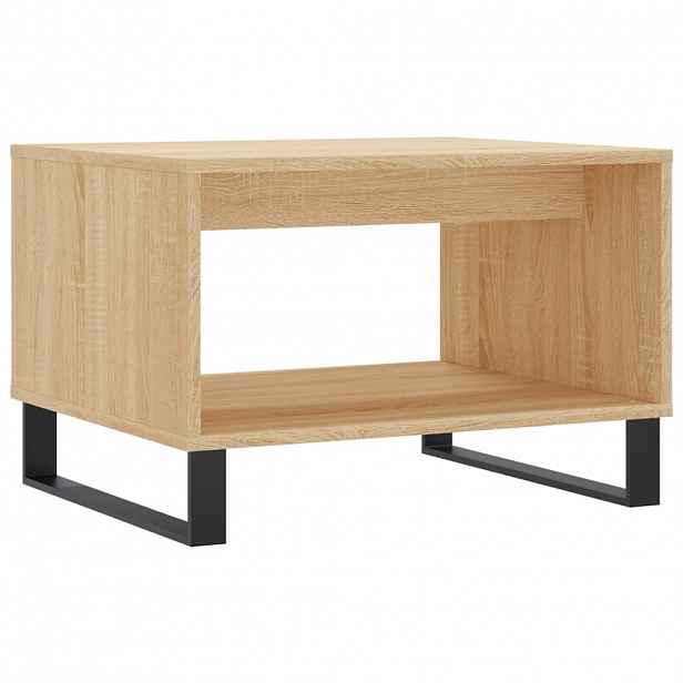 vidaXL Konferenční stolek dub sonoma 60 x 50 x 40 cm kompozitní dřevo