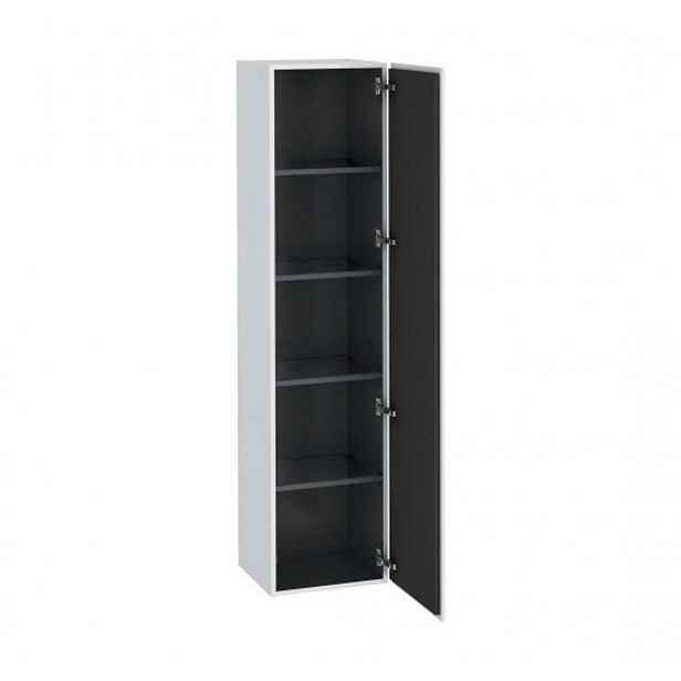 Duravit L-Cube - Vysoká skříňka 176x40x36 cm, panty vpravo, bílá mat LC1180R1818