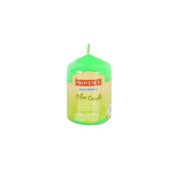Neparfemovaná svíčka PROVENCE 8cm zelená