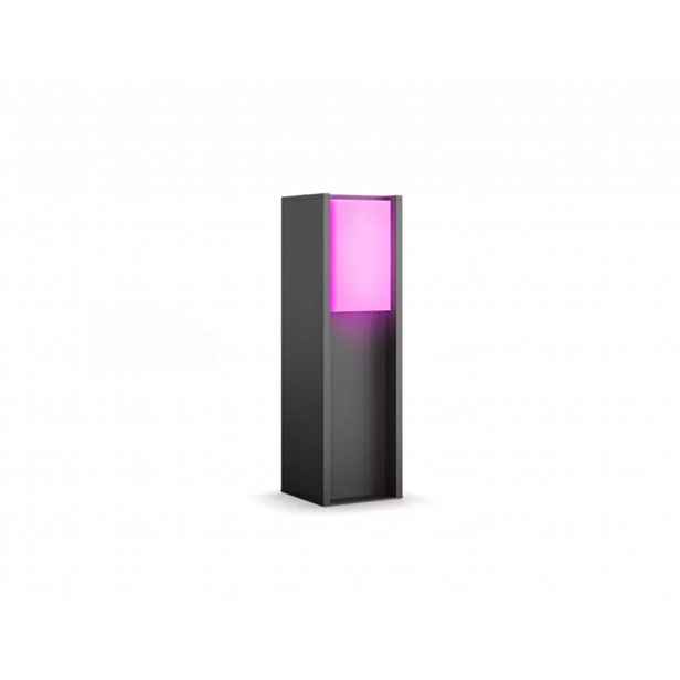 Philips Hue Turaco - Chytré venkovní sloupkové LED svítidlo, černá 929004308101