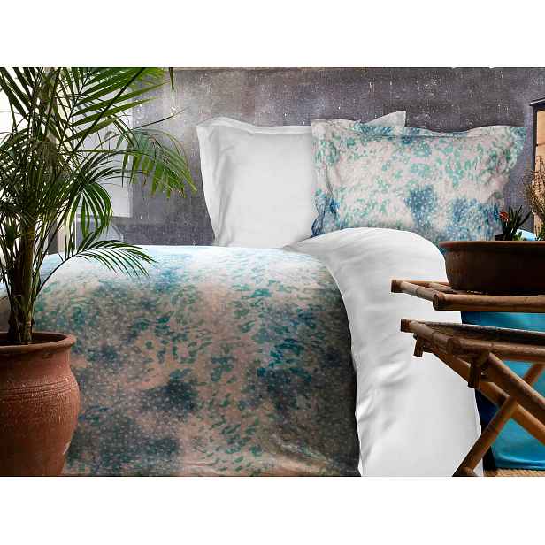 Povlečení Belize 160x200 v tyrkysové krabičce