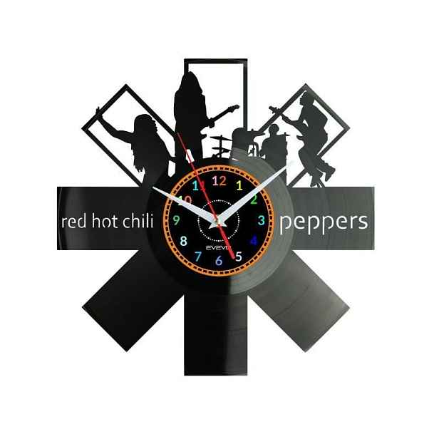 Red Hot Chili Peppers Nápad na Dárek Nástěnná Dekorace z vinylové desky