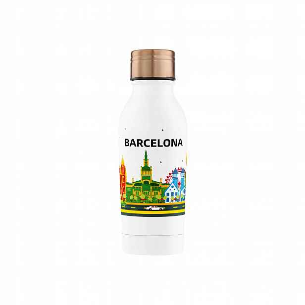 Root7 Termoláhev Barcelona 350 ml voda káva dítě Španělsko termoska