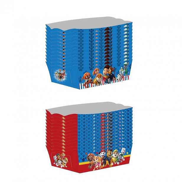 TEMU Dárek pro ni/ 24 ks PAW Patrol párty dárková krabička, roztomilé kreslené postavičky, kreativní a trendy, dárková krabička pro párty dekorace,